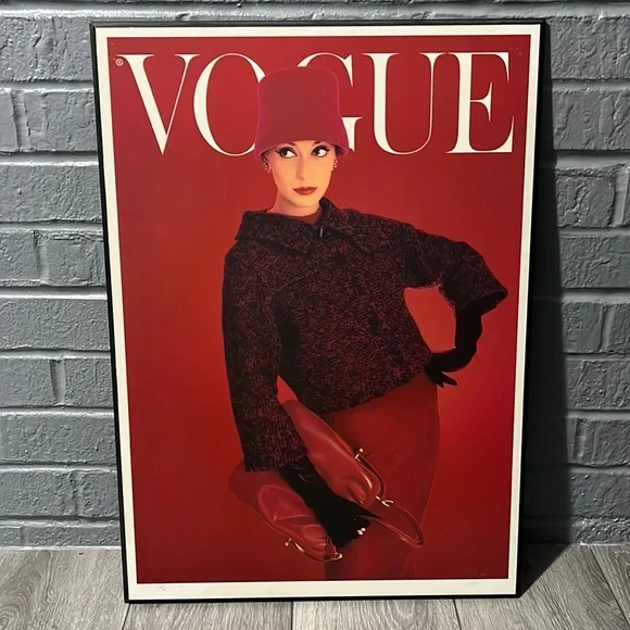 Vogue Rose Red August 1956/ヴォーグ/ポスター Vogue Rose Red August 1956（ヴォーグ） ポスター販売のアズ